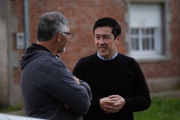 Un intendente anunció su candidatura a Gobernador y continuó con sus recorridas por distritos