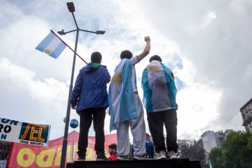 Las universidades nacionales volvieron a salir a las calles por la Ley de Financiamiento