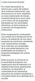 Colegios privados en apuros