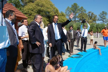 Scioli volvió a resaltar la importancia del deporte