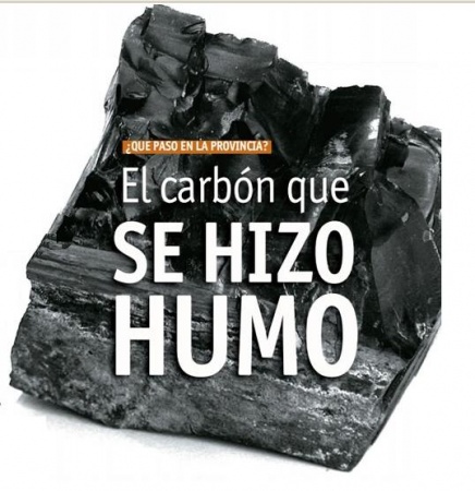 El carbón que se hizo humo