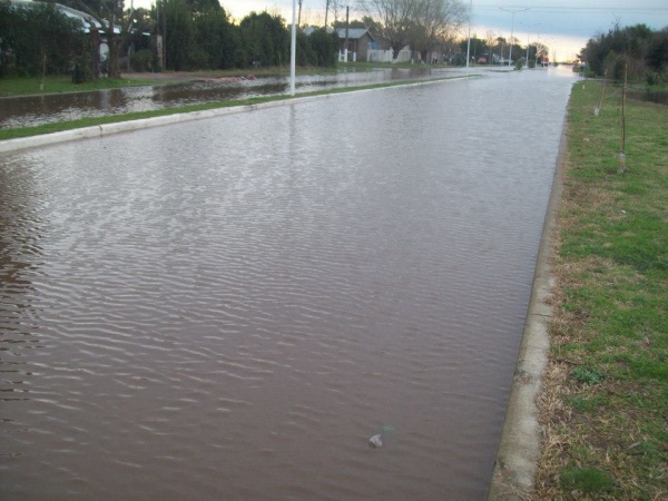 Inundaciones: preocupación en la Séptima