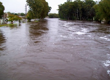 El agua vuelve a sacudir a la provincia