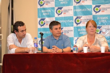 Junto a Stolbizer, Martello asumió en la CC