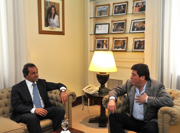 Scioli amagó con frenar Ley K por Presupuesto