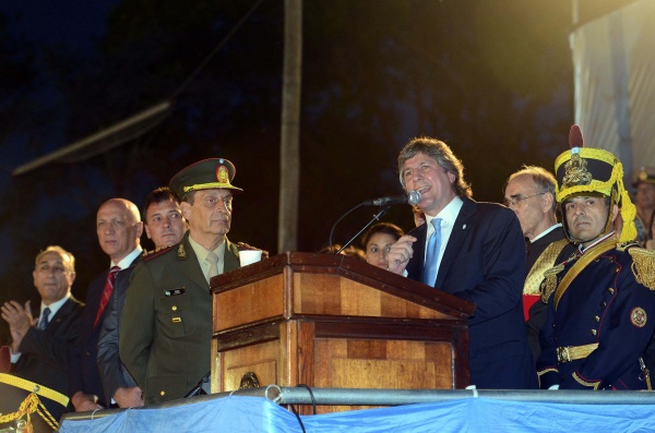 Boudou, Kicillof y un día de silbidos