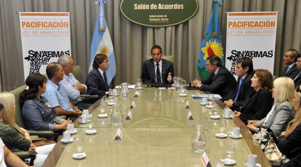 Seguridad: Scioli insiste con medidas severas