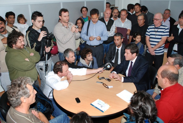 Mariotto, preocupado por el presente de Junín