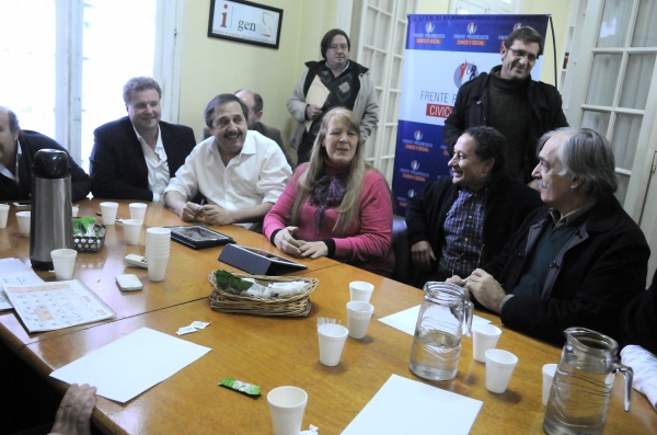 Stolbizer y Alfonsín lanzan el FPCyS