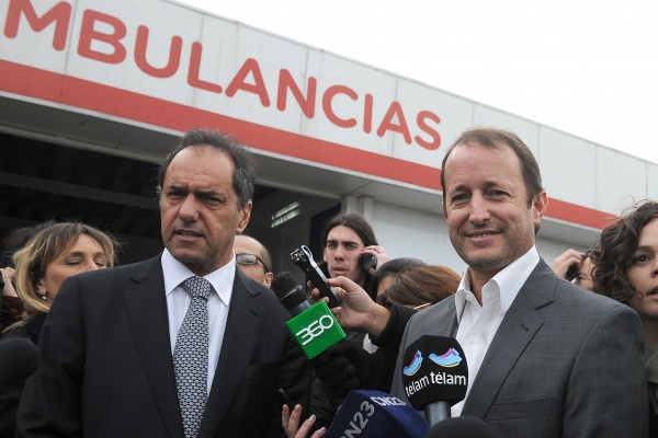 Scioli en la Rosada, pensando en la campaña