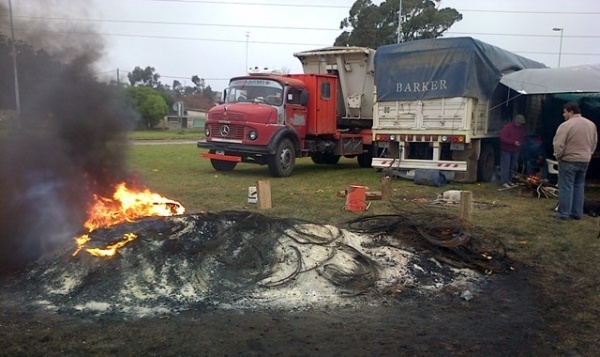 Provincia y un mensaje a los transportistas