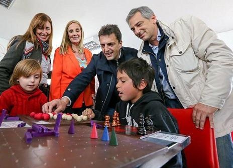 Massa se despegó de Aldo Rico