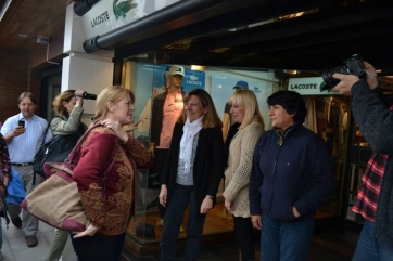 Un día en la campaña de Margarita Stolbizer