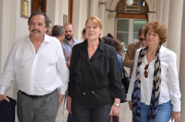 Un día en la campaña de Margarita Stolbizer