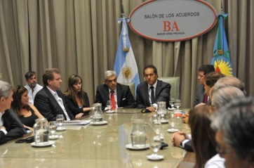Scioli: ayer 