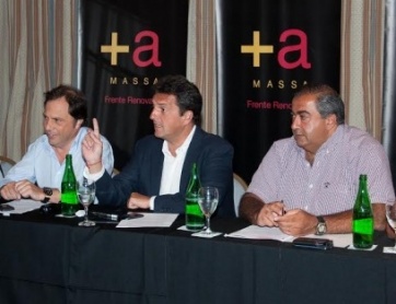 Massa suspendió conferencia de prensa