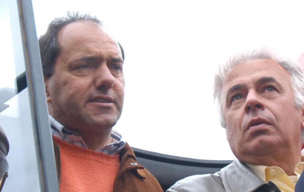 Scioli se saca foto con De la Sota