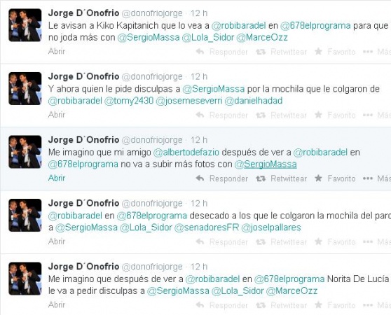 Massista quiere que sciolista pida perdón