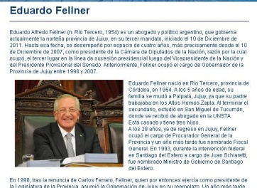 Perfil: Fellner, cordobés, menemista y ultraK