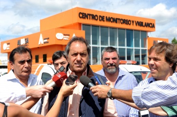 Scioli supervisó el Operativo Sol