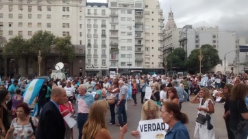 Imágenes de la marcha en distintos lugares