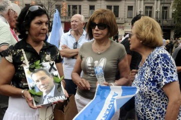 Imágenes de la marcha en distintos lugares