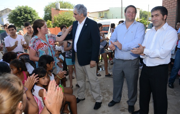 Montoya de recorrida por el conurbano