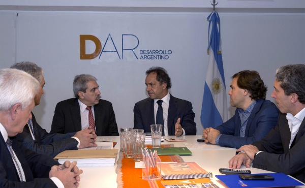 Scioli y Anibal con la campaña en la mira