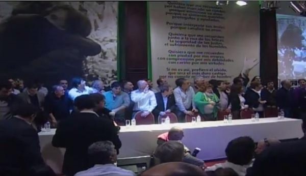 DOS, Zannini y Máximo homenajearon a NK