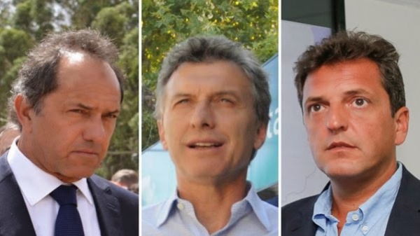 Encuesta: Scioli 36, Macri 28 y Massa 10
