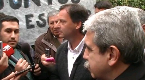 Aníbal con candidato de la primera
