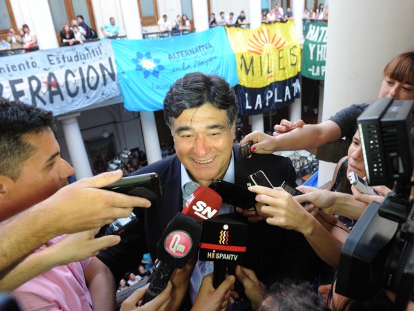 En La Plata, Zannini habló de “campaña negativa”