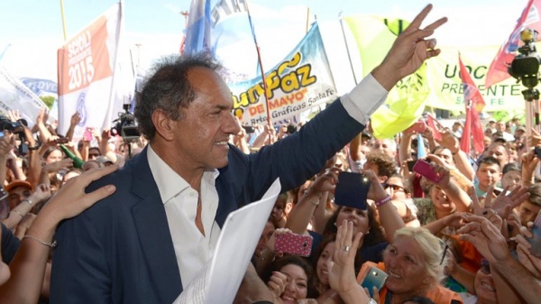 Rumbo al balotaje, Scioli cerró en Mar del Plata