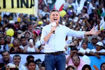 Sin nombrar a Scioli, Macri cerró hablando de confianza