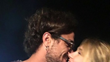 Dani Osvaldo más enamorado que nunca