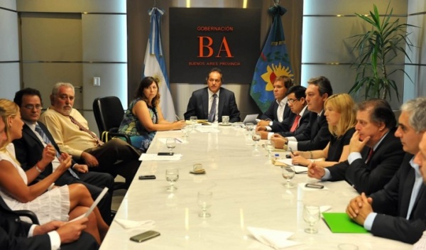 En retirada: Scioli se despide del gabinete