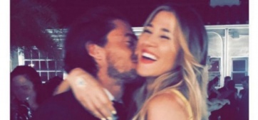 Jimena Barón también se mostró melosa