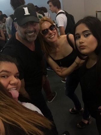 Rial se fue de vacaciones con Agustina Kämpfer y sus hijas