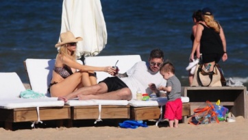Marcelo Tinelli, Guillermina y Lolo descansan en Punta