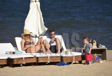 Marcelo Tinelli, Guillermina y Lolo descansan en Punta
