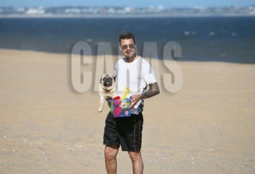 Marcelo Tinelli, Guillermina y Lolo descansan en Punta