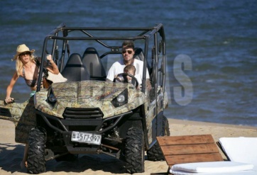 Marcelo Tinelli, Guillermina y Lolo descansan en Punta