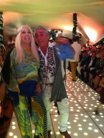 El curioso look de Susana en Punta del Este