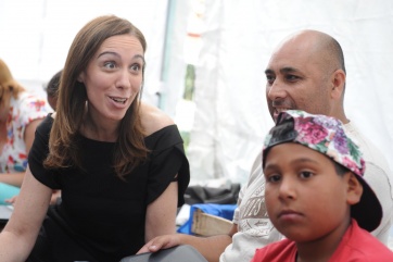Agenda de Vidal: inauguró escuelas de verano y almorzó con obispos