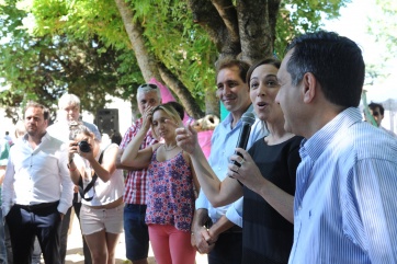 Agenda de Vidal: inauguró escuelas de verano y almorzó con obispos
