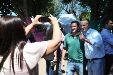 Agenda de Vidal: inauguró escuelas de verano y almorzó con obispos