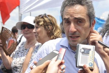 Despedidos volvieron a protestar en la municipalidad de La Plata: esta vez no hubo balas