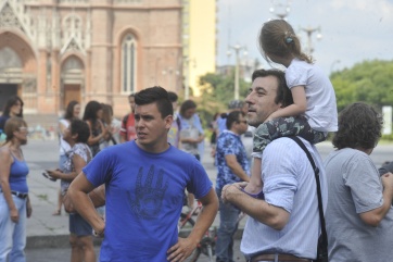 Despedidos volvieron a protestar en la municipalidad de La Plata: esta vez no hubo balas