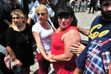 Despedidos volvieron a protestar en la municipalidad de La Plata: esta vez no hubo balas
