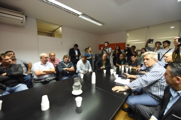 Municipales se mostraron conformes tras la reunión con Villegas
